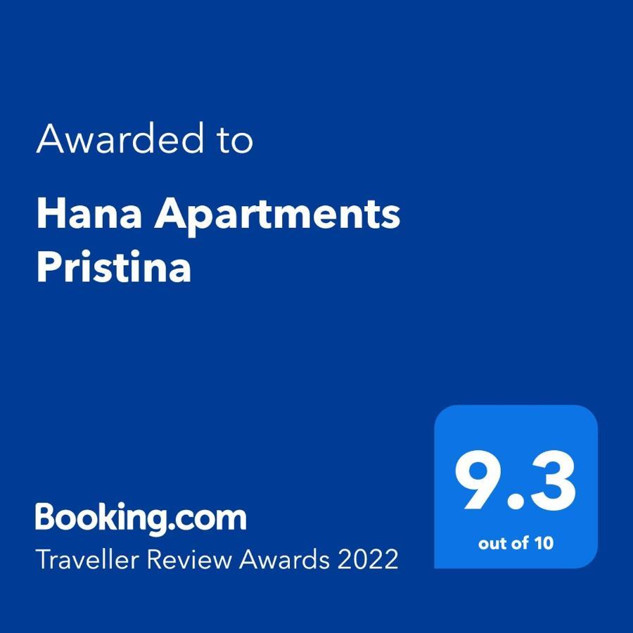 Hana Apartments Prishtina Prishtinë Ngoại thất bức ảnh